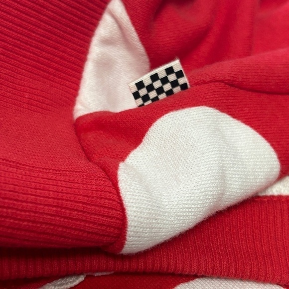 Vans Disney Mickey's 90th Birthday Mini Mouse Polkadot Fleece Sweatshirt S-M - Picture 13 of 16